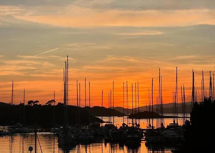 T3 Avec Grande Terrasse Vue Port Et